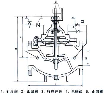 700X水泵控制閥結構示意圖