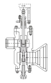 高溫高壓減溫減壓閥結構圖